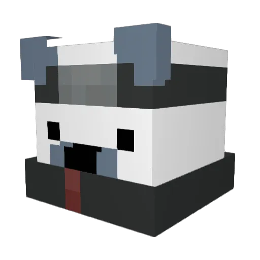 JoseNav Minecraft avatar head, 3D render
