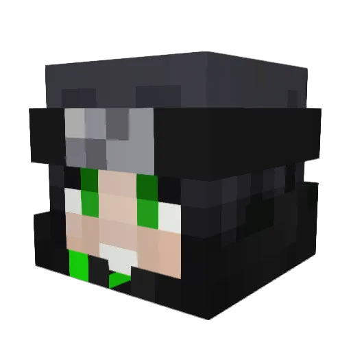 JosePGG21 Minecraft avatar head, 3D render