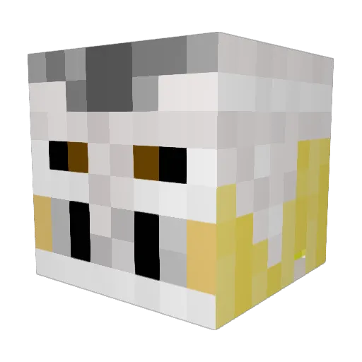 Jose_M0urinho Minecraft avatar head, 3D render