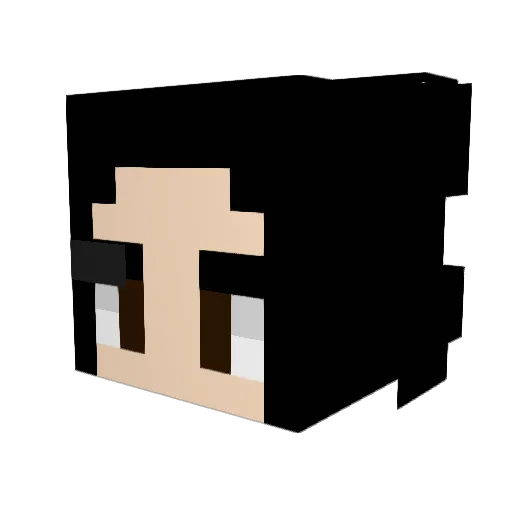 Josedavid13 Minecraft avatar head, 3D render