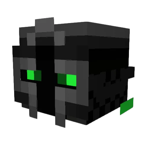 Joselas Minecraft avatar head, 3D render