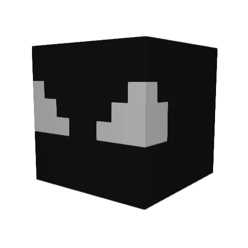 Joselito8 Minecraft avatar head, 3D render