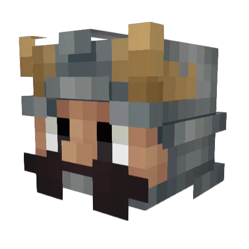 JoseloCA Minecraft avatar head, 3D render
