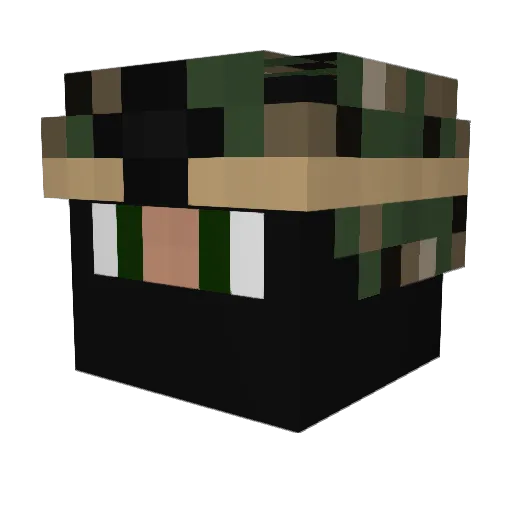 Joseluiszz99 Minecraft avatar head, 3D render