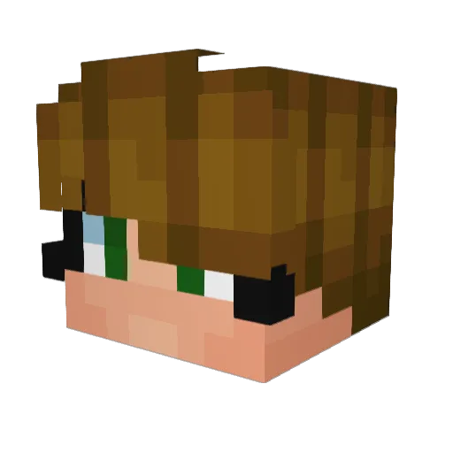 Joselyn1225 Minecraft avatar head, 3D render