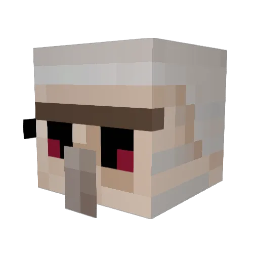 Joseo6 Minecraft avatar head, 3D render