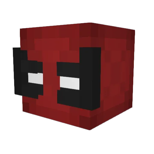 Josepan Minecraft avatar head, 3D render