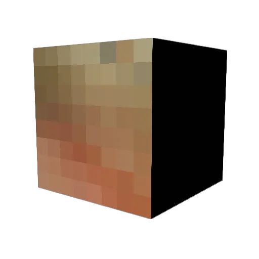 Joseph1405 Minecraft avatar head, 3D render