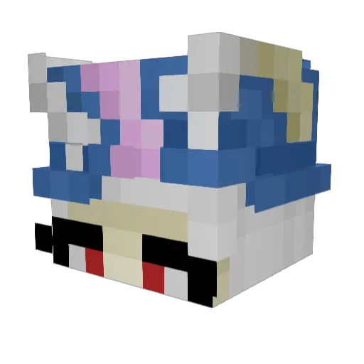 Joseph2Far Minecraft avatar head, 3D render