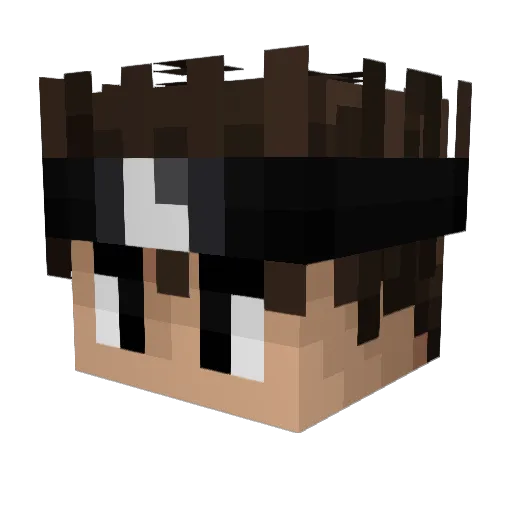 JosephABGamerYT Minecraft avatar head, 3D render