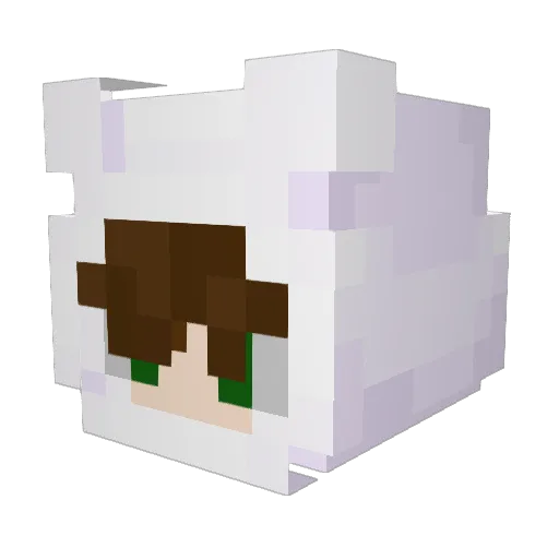 JosephBoi Minecraft avatar head, 3D render