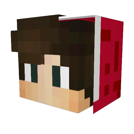 JosephDL2405 Minecraft avatar head, 3D render