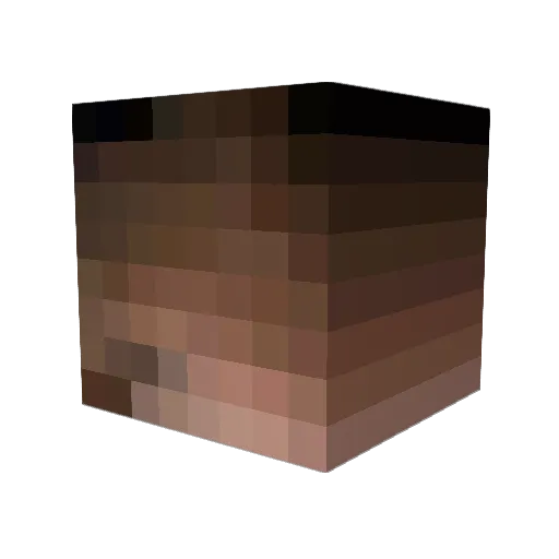 JosephDiaz Minecraft avatar head, 3D render