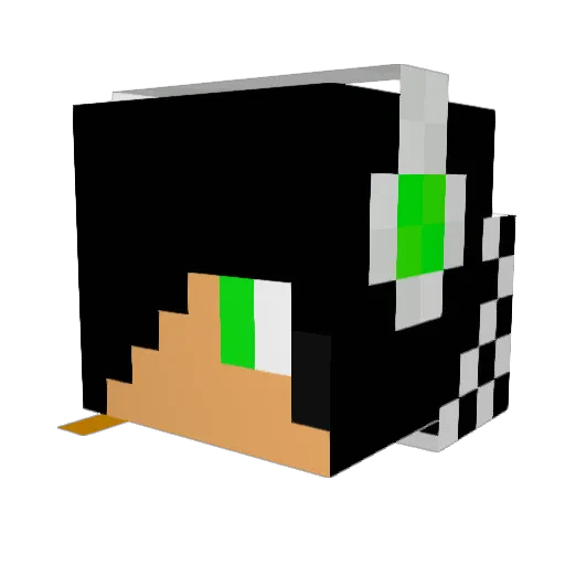 JosephNoto30 Minecraft avatar head, 3D render