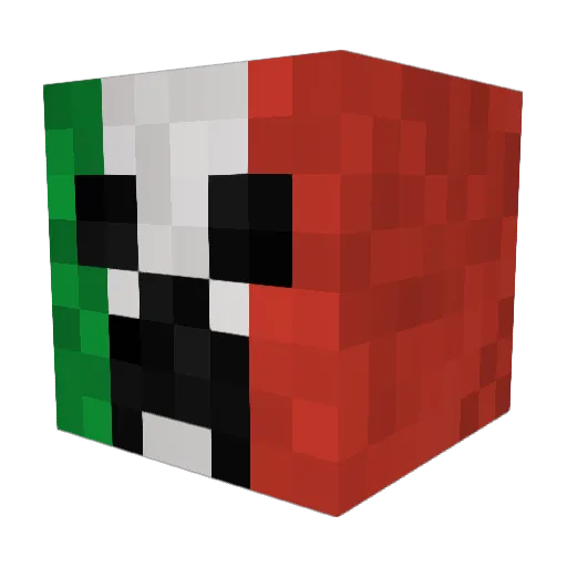 JosephPoo Minecraft avatar head, 3D render