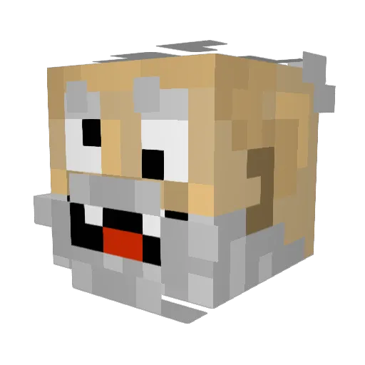 JosephSMO Minecraft avatar head, 3D render