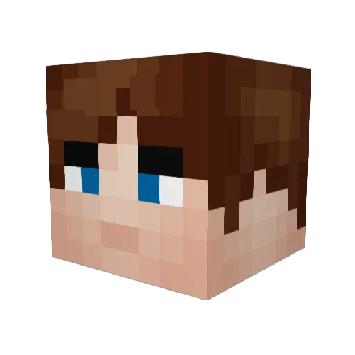 Joseph_Alan Minecraft avatar head, 3D render