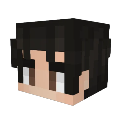Joseph_Comet Minecraft avatar head, 3D render