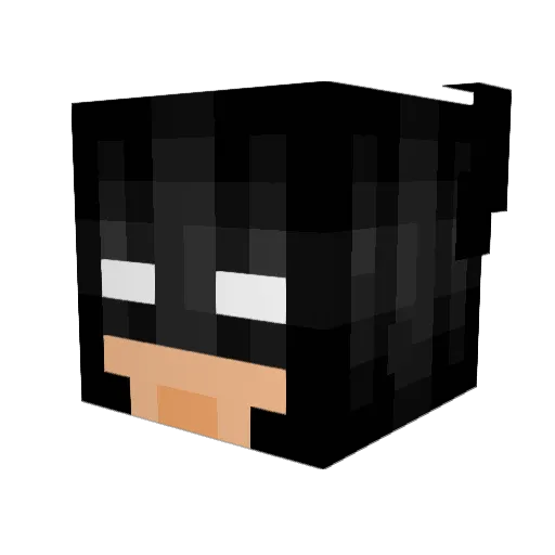 Josephfilth Minecraft avatar head, 3D render