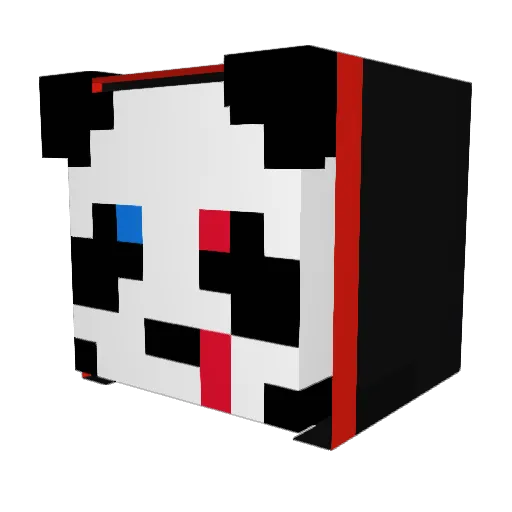 Josephina03 Minecraft avatar head, 3D render