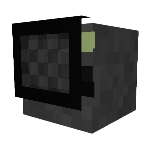 Josephrak Minecraft avatar head, 3D render