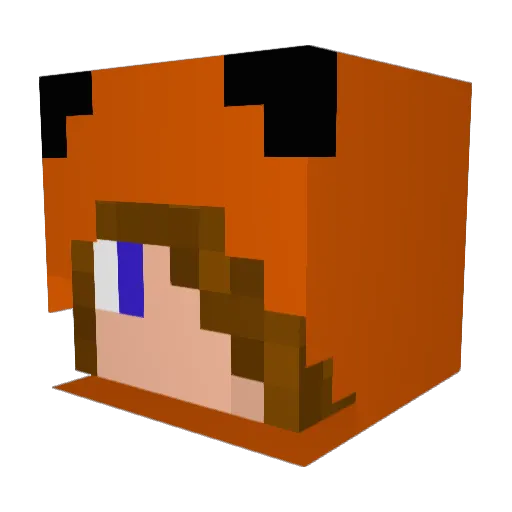 Josepito Minecraft avatar head, 3D render