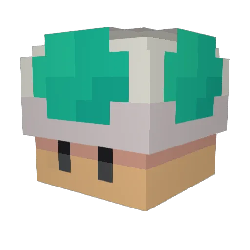 Joseqh Minecraft avatar head, 3D render