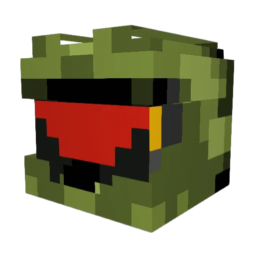 Josh2602 Minecraft avatar head, 3D render