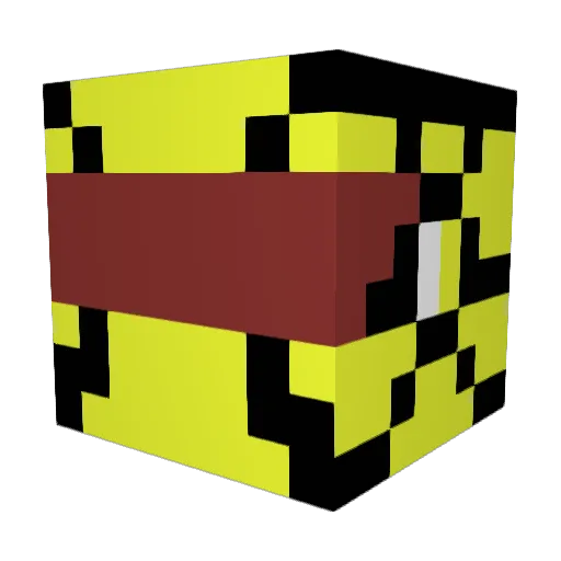 JoshBran Minecraft avatar head, 3D render