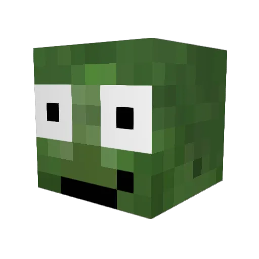 JoshCUCK Minecraft avatar head, 3D render