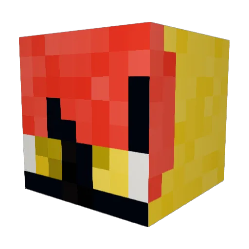JoshDaBest00 Minecraft avatar head, 3D render