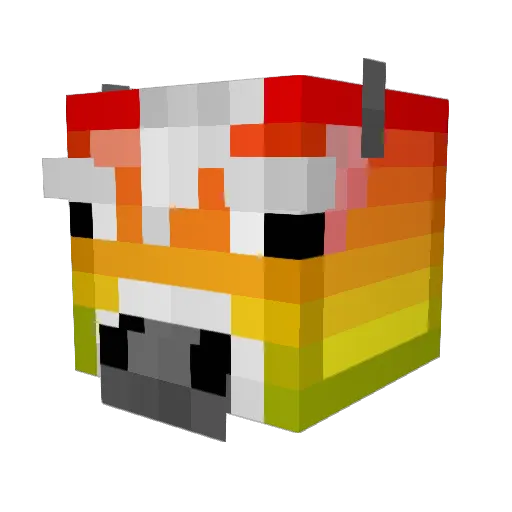 JoshGamer710 Minecraft avatar head, 3D render