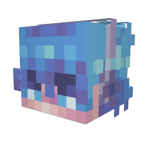 JoshInklingYT Minecraft avatar head, 3D render