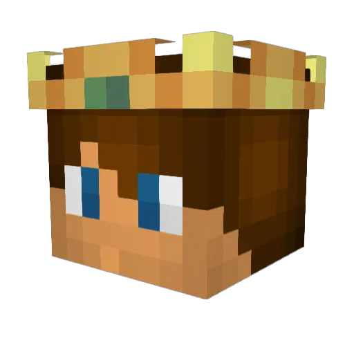 JoshIsEpic125 Minecraft avatar head, 3D render