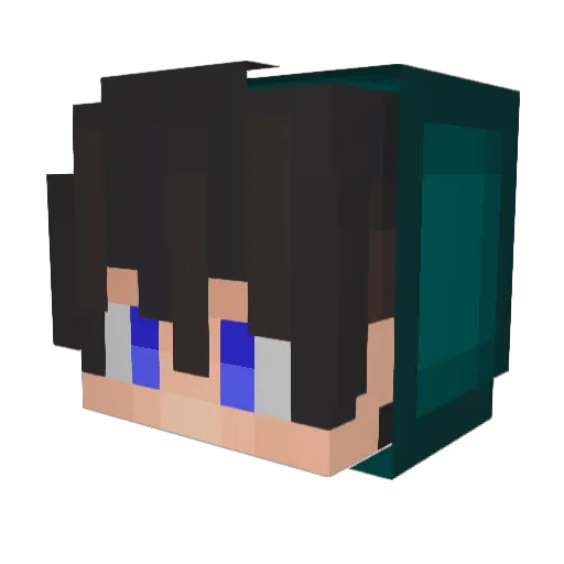 JoshKedward5445 Minecraft avatar head, 3D render