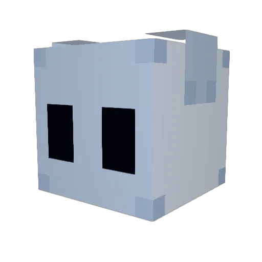 JoshKlenz Minecraft avatar head, 3D render