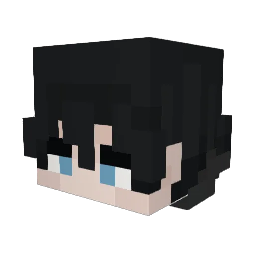 JoshM119 Minecraft avatar head, 3D render