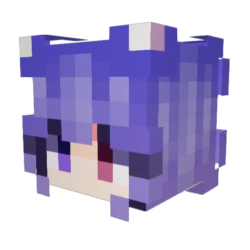 JoshMooble Minecraft avatar head, 3D render