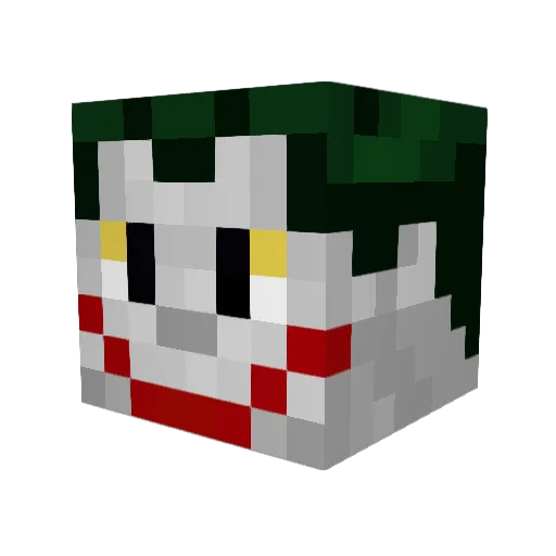 JoshNFox Minecraft avatar head, 3D render