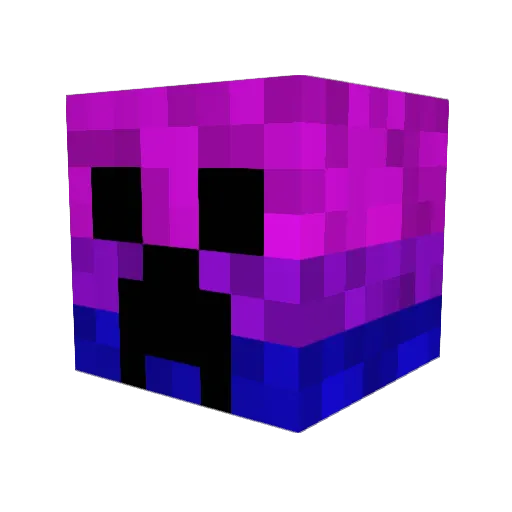 JoshPlaysZ Minecraft avatar head, 3D render