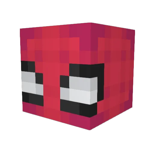 JoshPrism Minecraft avatar head, 3D render
