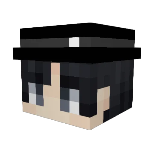 JoshXD503 Minecraft avatar head, 3D render