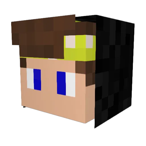 Josh_6F Minecraft avatar head, 3D render