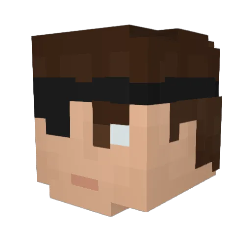 Josh_727 Minecraft avatar head, 3D render