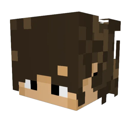 Josh_Drum Minecraft avatar head, 3D render