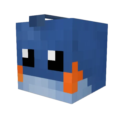 Josh_G Minecraft avatar head, 3D render