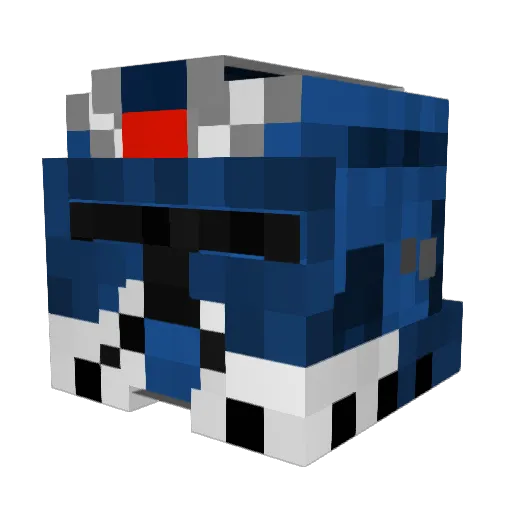 Josh_Read Minecraft avatar head, 3D render