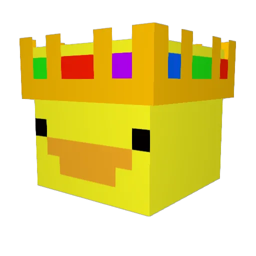 Joshadillo Minecraft avatar head, 3D render