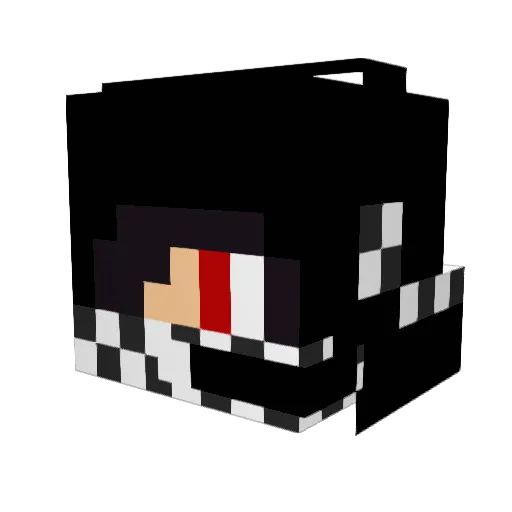 Joshcrazy101 Minecraft avatar head, 3D render