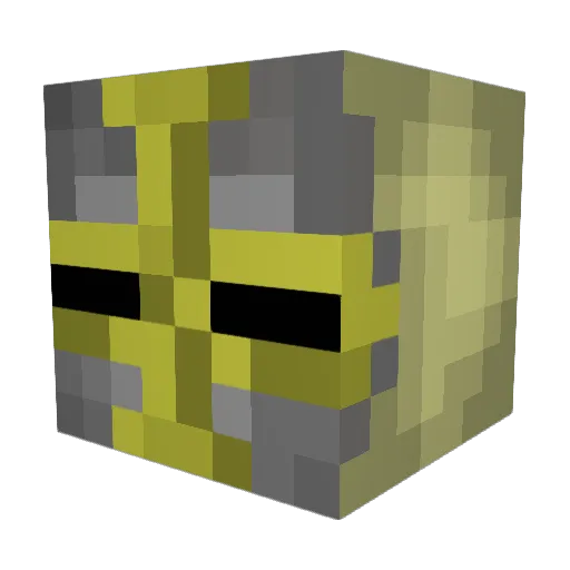 JoshdePosh Minecraft avatar head, 3D render